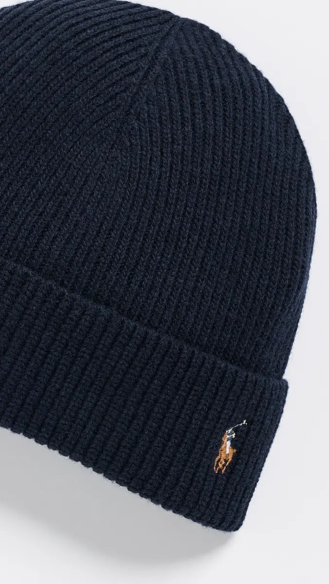 Polo Ralph Lauren Signature Cuff Hat | Thumbnail 3 Polo Ralph Lauren Signature Cuff Hat | Thumbnail 3