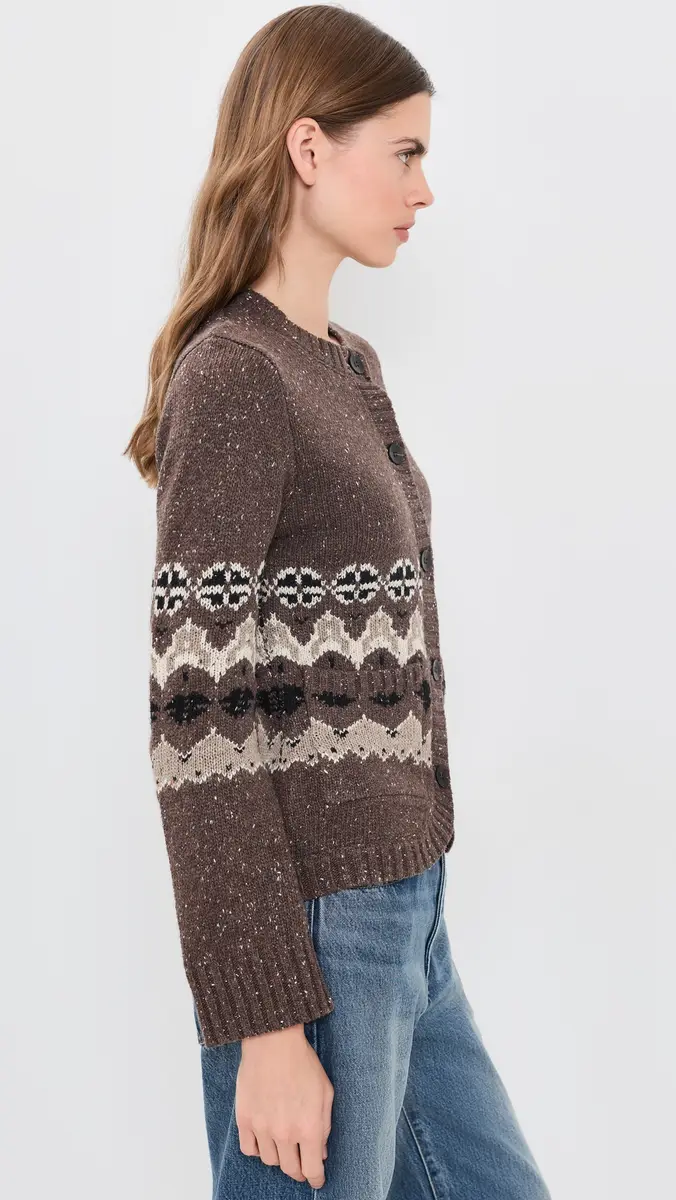 Moon River Rounded Hem Cardigan | Thumbnail 4