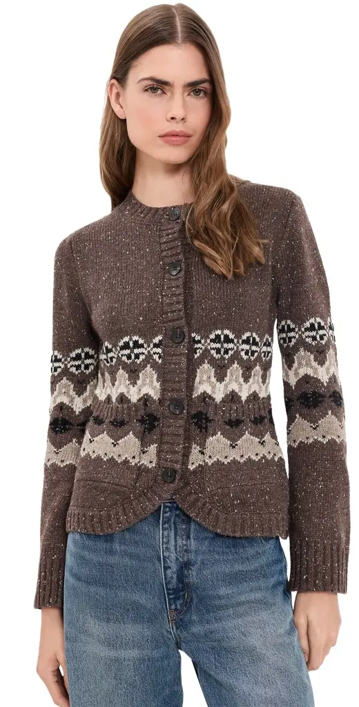 Moon River Rounded Hem Cardigan