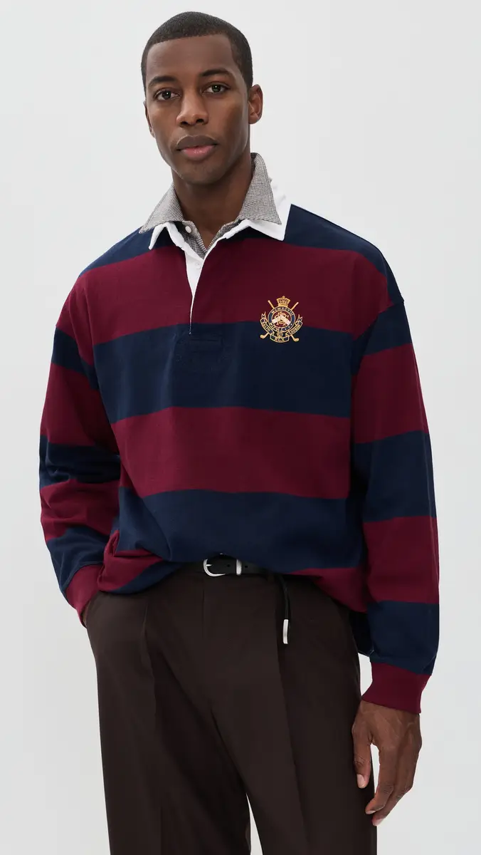 RLX Ralph Lauren Relaxed Fit Crest Rugby Polo | Thumbnail 2