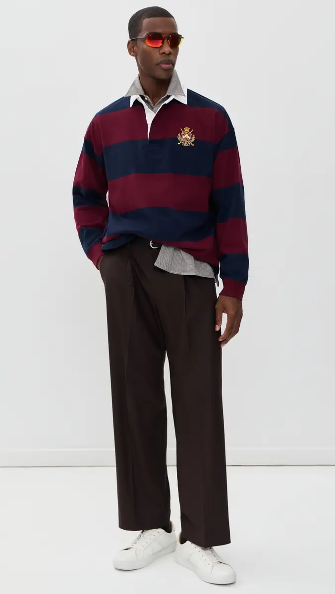 RLX Ralph Lauren Relaxed Fit Crest Rugby Polo | Thumbnail 5