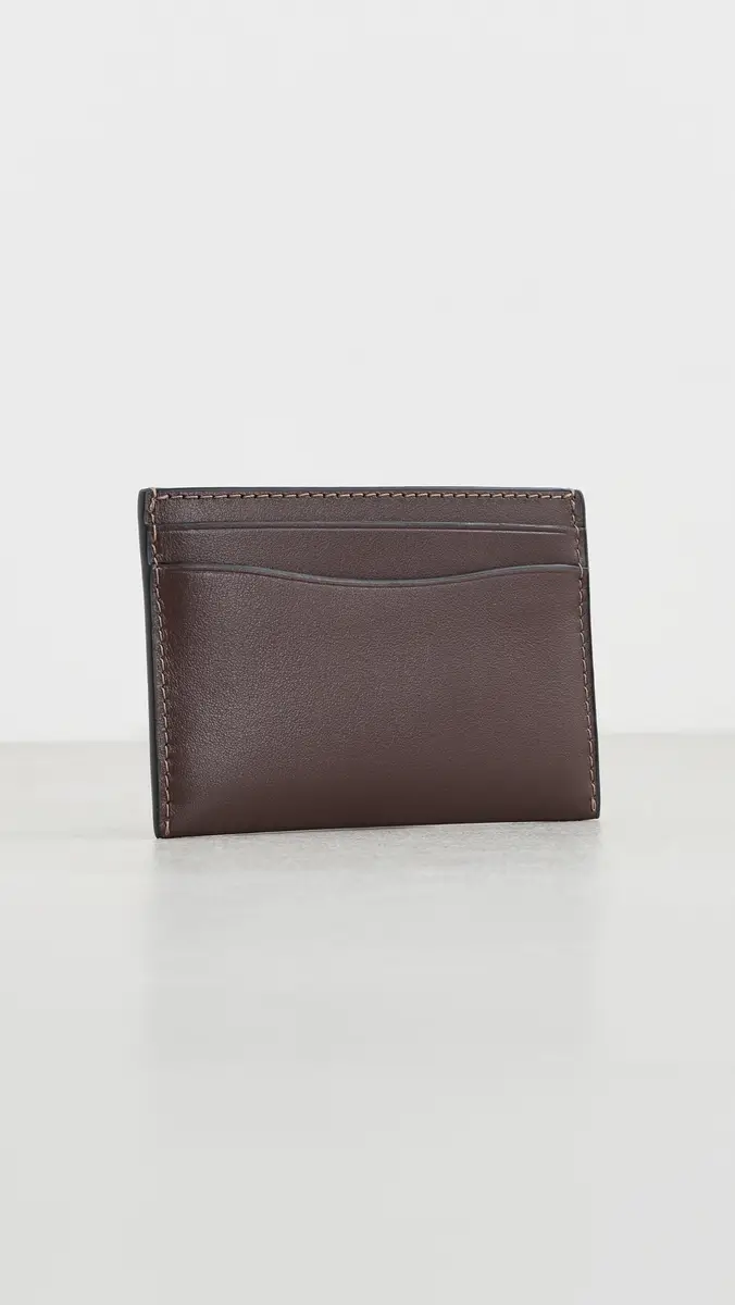 Coach Refined Calf Leather Essential Card Case | Thumbnail 3 Coach Refined Calf Leather Essential Card Case | Thumbnail 3