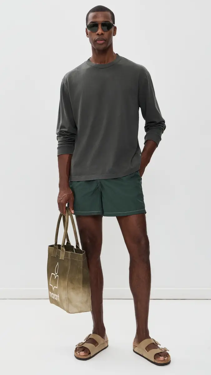 BATHER Myrtle Contrast Modern Trunks | Thumbnail 5 BATHER Myrtle Contrast Modern Trunks | Thumbnail 5