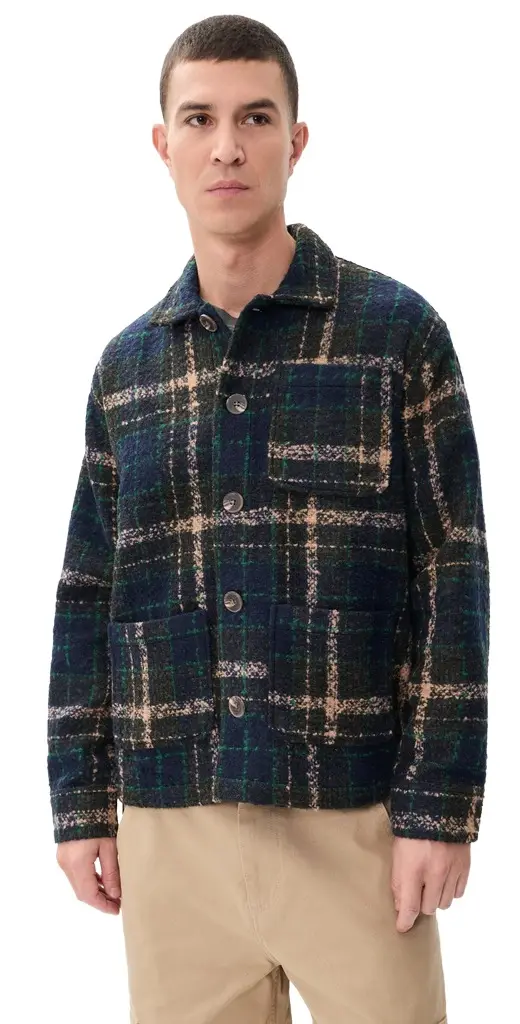 Museum of Peace and Quiet Chore Tweed Coat
