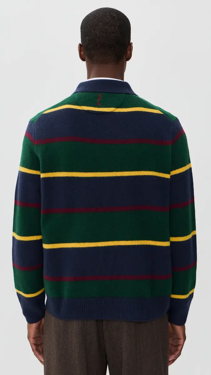 RLX Ralph Lauren Wool Cashmere RLX Crest Polo Sweater | Thumbnail 3
