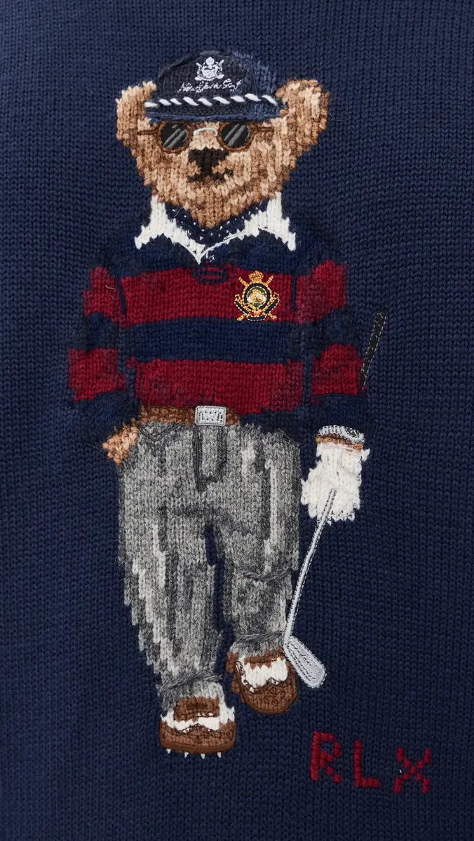 RLX Ralph Lauren Merino Coolmax Novelty Bear Sweater | Thumbnail 6