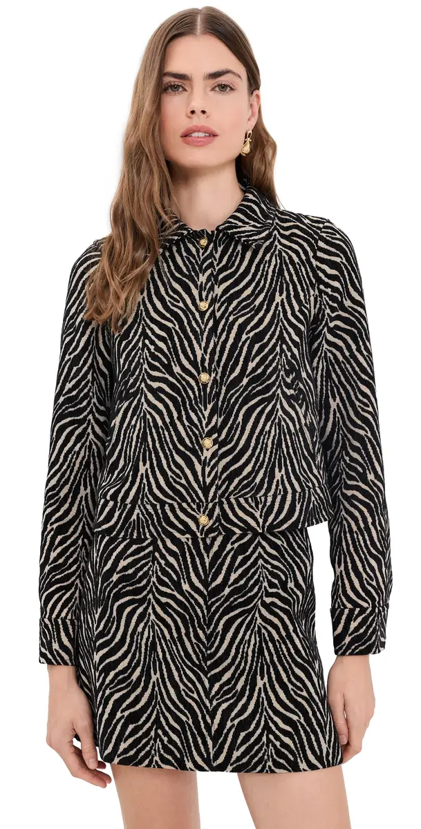 Klaire Skirt and Jacket Set Black/Crème Klaire Skirt and Jacket Set Black/Crème