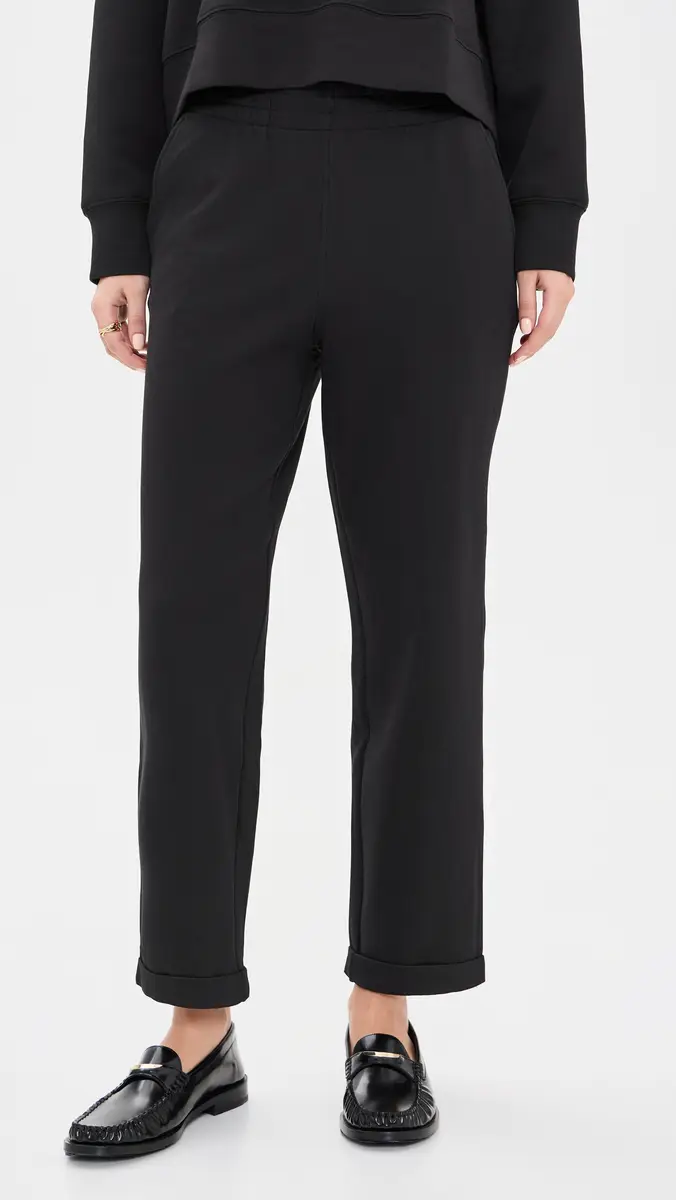 perfectwhitetee Flat Front Cuffed Pants | Thumbnail 2