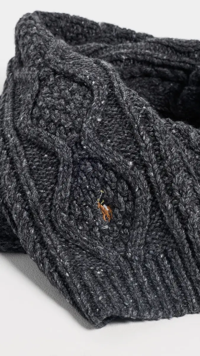 Polo Ralph Lauren Aran Tweed Scarf | Thumbnail 5