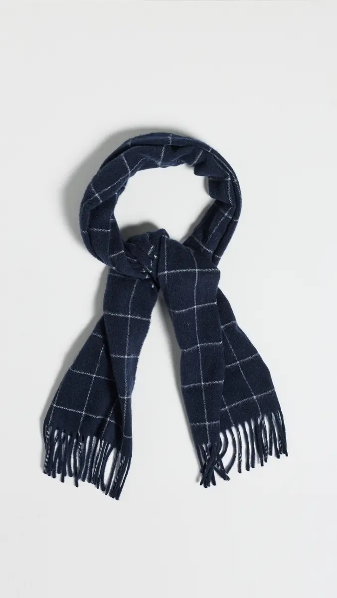 Polo Ralph Lauren Cashmere Blend Windowpane Scarf | Thumbnail 4 Polo Ralph Lauren Cashmere Blend Windowpane Scarf | Thumbnail 4