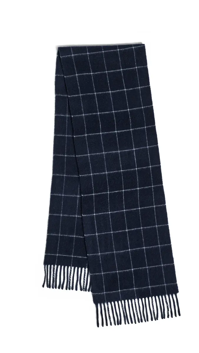Polo Ralph Lauren Cashmere Blend Windowpane Scarf | Thumbnail 6 Polo Ralph Lauren Cashmere Blend Windowpane Scarf | Thumbnail 6