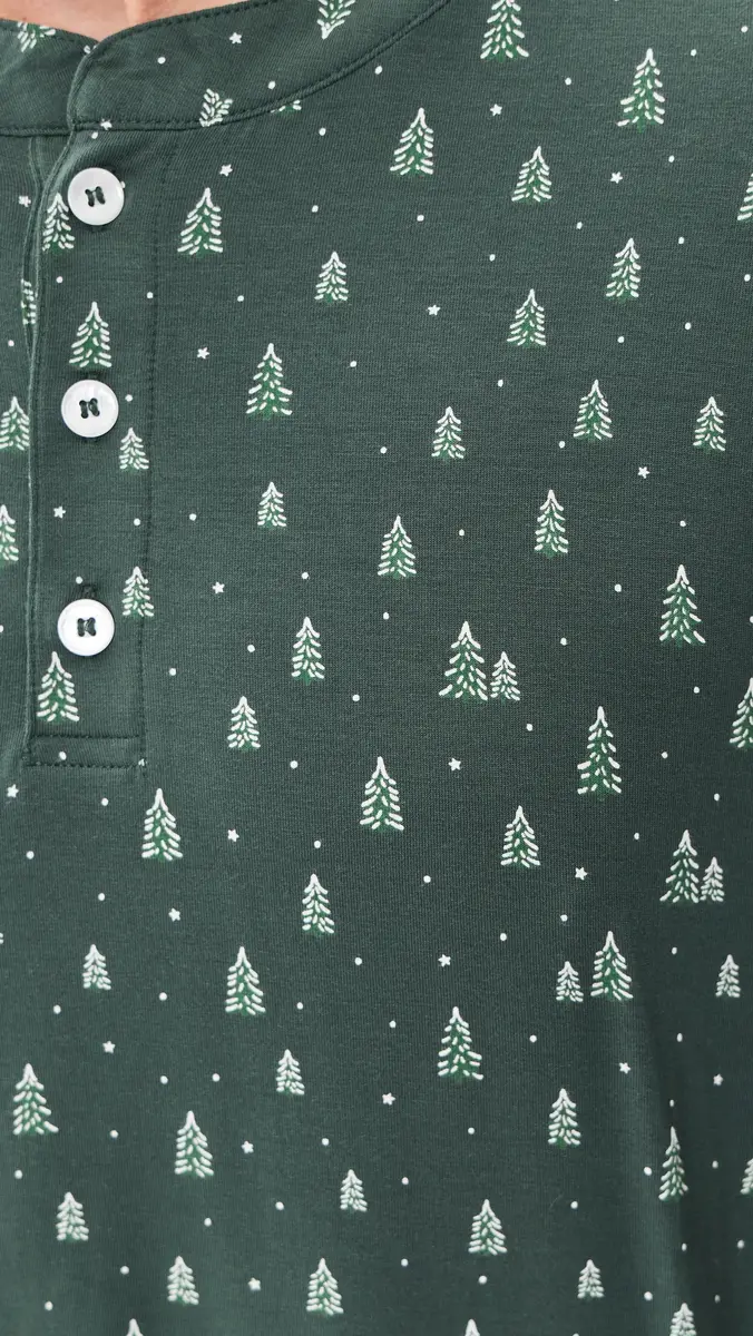 Eberjey Henry Printed Long Pajama Set | Thumbnail 6 Eberjey Henry Printed Long Pajama Set | Thumbnail 6
