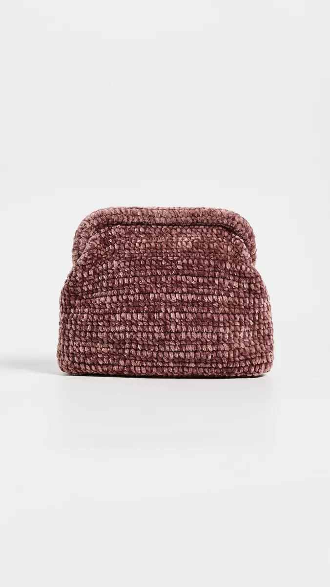 Binge Knitting Paloma Mini Velvet Pouch | Thumbnail 2 Binge Knitting Paloma Mini Velvet Pouch | Thumbnail 2