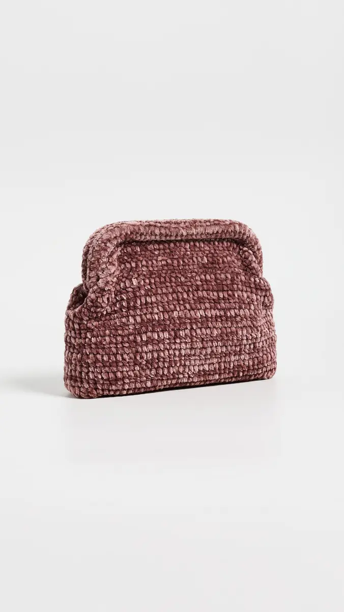 Binge Knitting Paloma Mini Velvet Pouch | Thumbnail 4 Binge Knitting Paloma Mini Velvet Pouch | Thumbnail 4