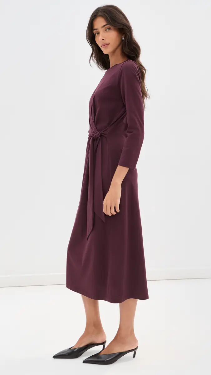 LE BOP Gwen Long Sleeve Midi Dress | Thumbnail 4 LE BOP Gwen Long Sleeve Midi Dress | Thumbnail 4