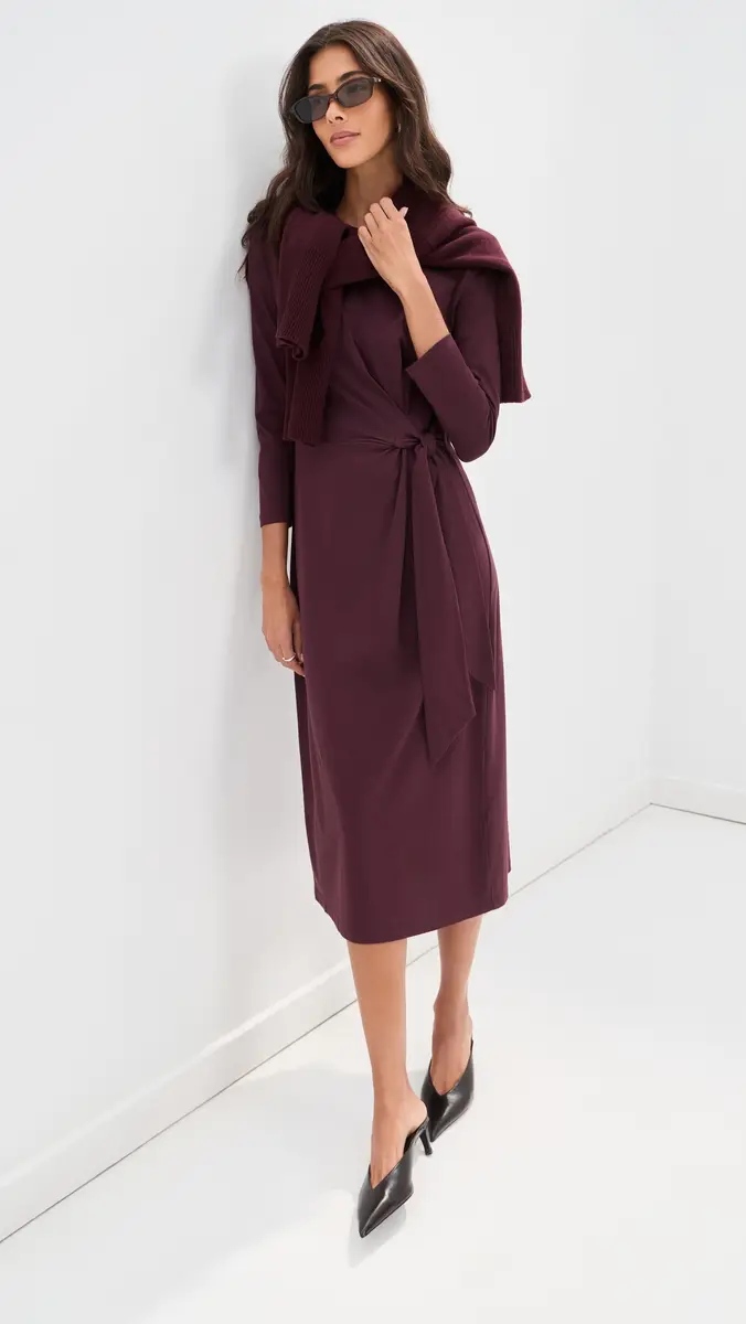 LE BOP Gwen Long Sleeve Midi Dress | Thumbnail 5 LE BOP Gwen Long Sleeve Midi Dress | Thumbnail 5