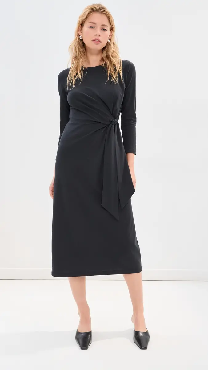 LE BOP Gwen Long Sleeve Midi Dress | Thumbnail 2 LE BOP Gwen Long Sleeve Midi Dress | Thumbnail 2