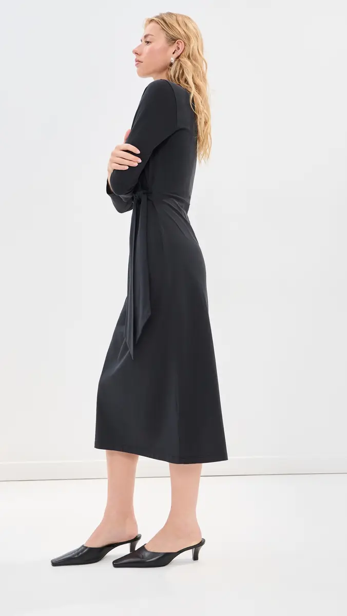 LE BOP Gwen Long Sleeve Midi Dress | Thumbnail 4 LE BOP Gwen Long Sleeve Midi Dress | Thumbnail 4