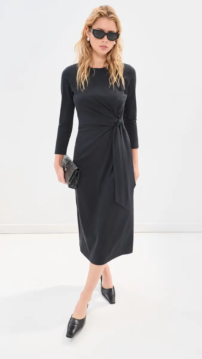 LE BOP Gwen Long Sleeve Midi Dress | Thumbnail 5 LE BOP Gwen Long Sleeve Midi Dress | Thumbnail 5