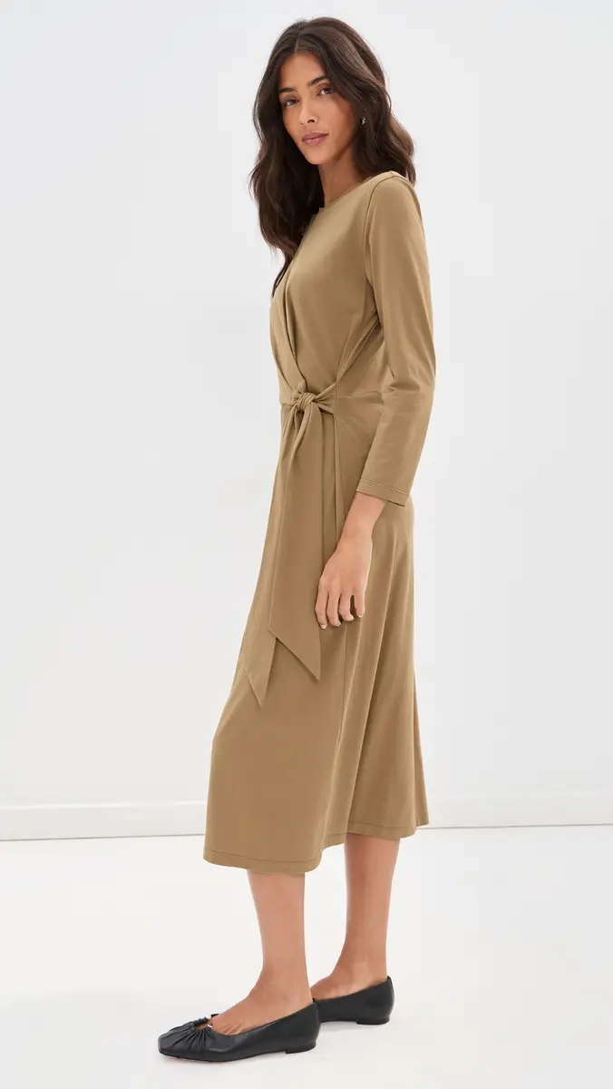 LE BOP Gwen Long Sleeve Midi Dress | Thumbnail 4 LE BOP Gwen Long Sleeve Midi Dress | Thumbnail 4