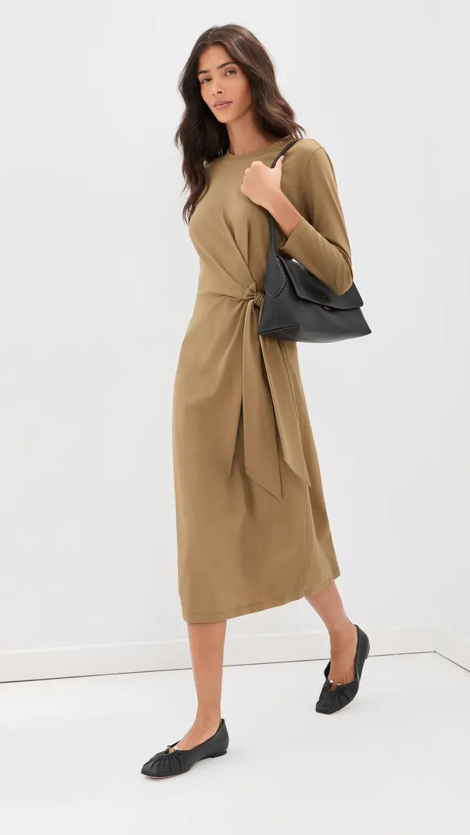 LE BOP Gwen Long Sleeve Midi Dress | Thumbnail 5 LE BOP Gwen Long Sleeve Midi Dress | Thumbnail 5