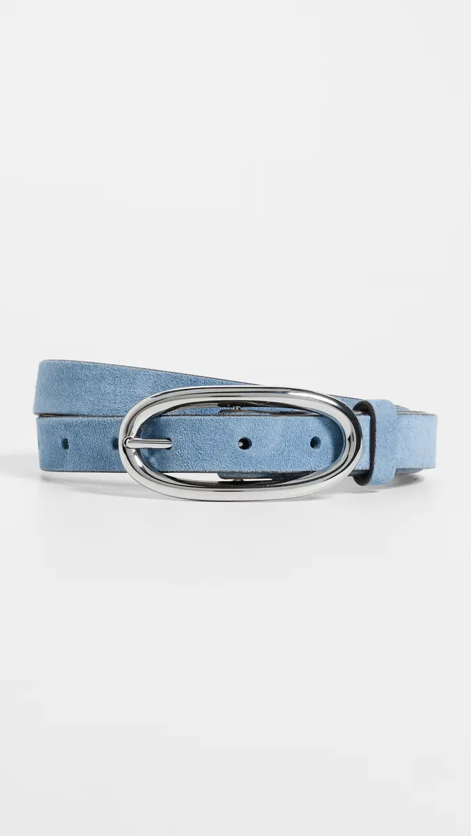 Tory Burch Pierced Suede Large Buckle Belt | Thumbnail 2 Tory Burch Pierced Suede Large Buckle Belt | Thumbnail 2