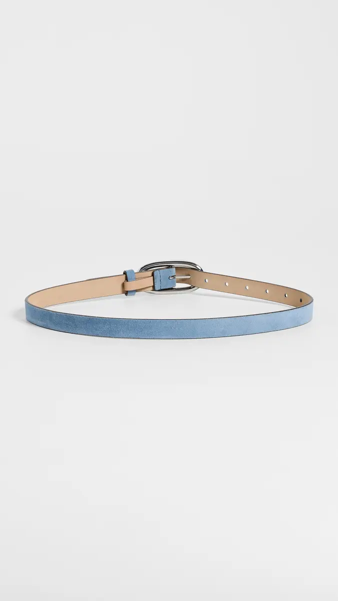 Tory Burch Pierced Suede Large Buckle Belt | Thumbnail 4 Tory Burch Pierced Suede Large Buckle Belt | Thumbnail 4