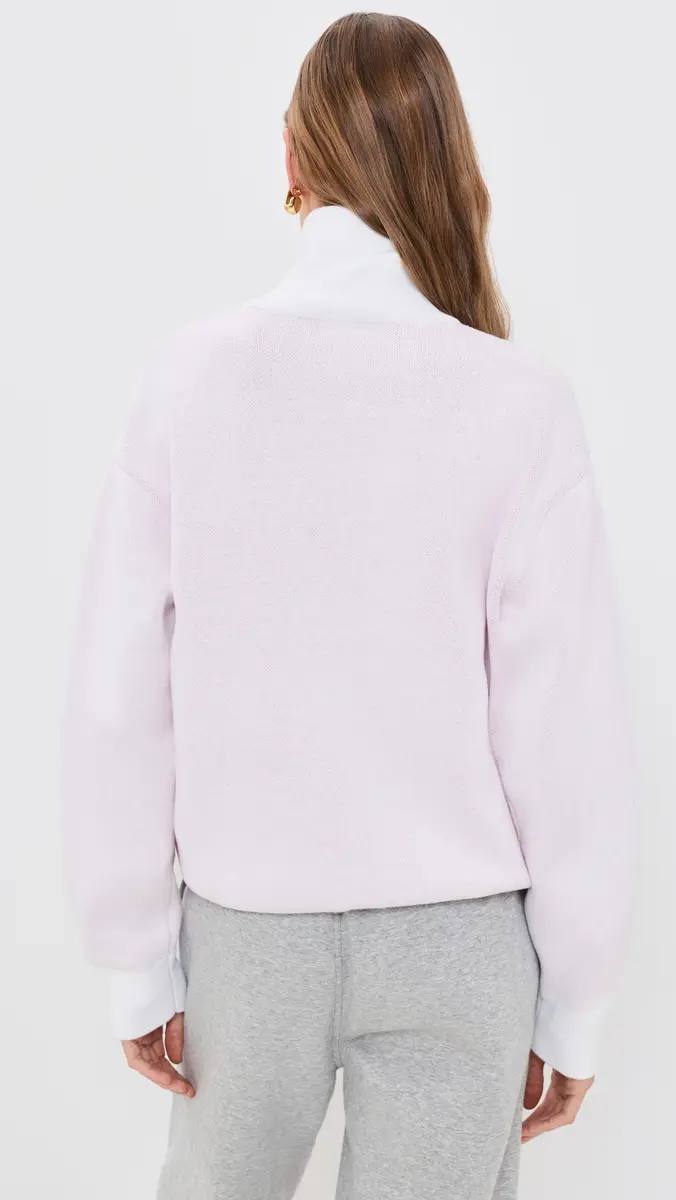 Terez Thank You Quarter Zip Sweater | Thumbnail 3 Terez Thank You Quarter Zip Sweater | Thumbnail 3