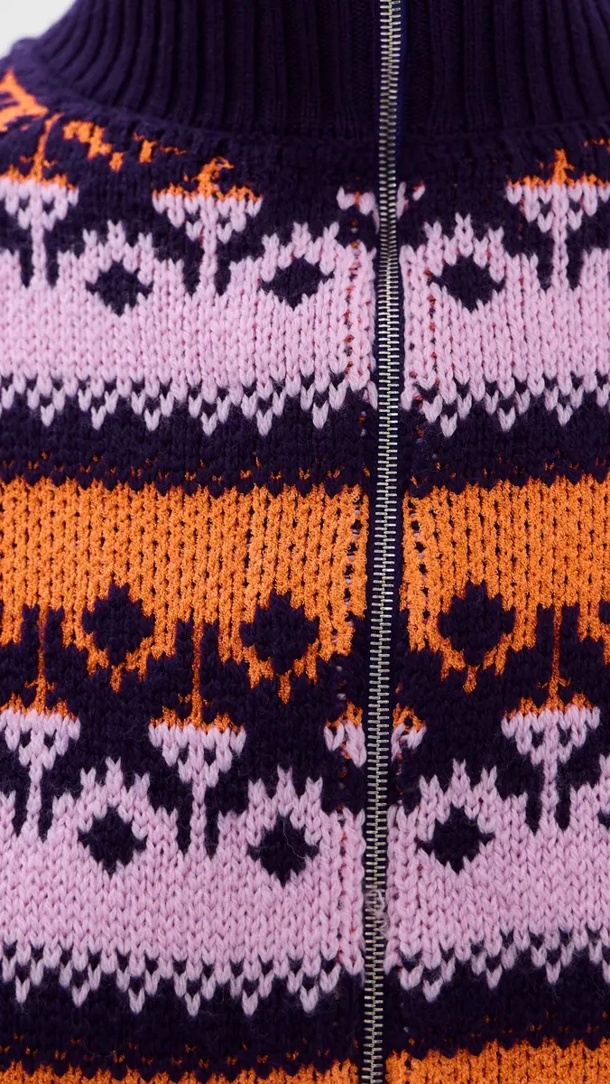 Rabanne Wool Blend Zip Cardigan | Thumbnail 6