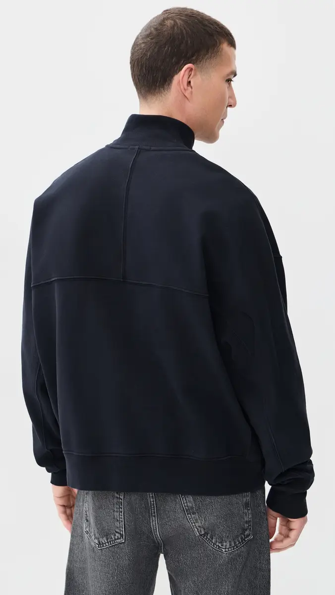 AGOLDE Idris Quarter Zip Sweatshirt | Thumbnail 3 AGOLDE Idris Quarter Zip Sweatshirt | Thumbnail 3