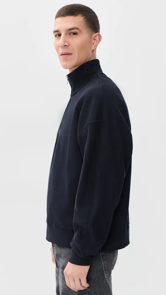 AGOLDE Idris Quarter Zip Sweatshirt | Thumbnail 4 AGOLDE Idris Quarter Zip Sweatshirt | Thumbnail 4