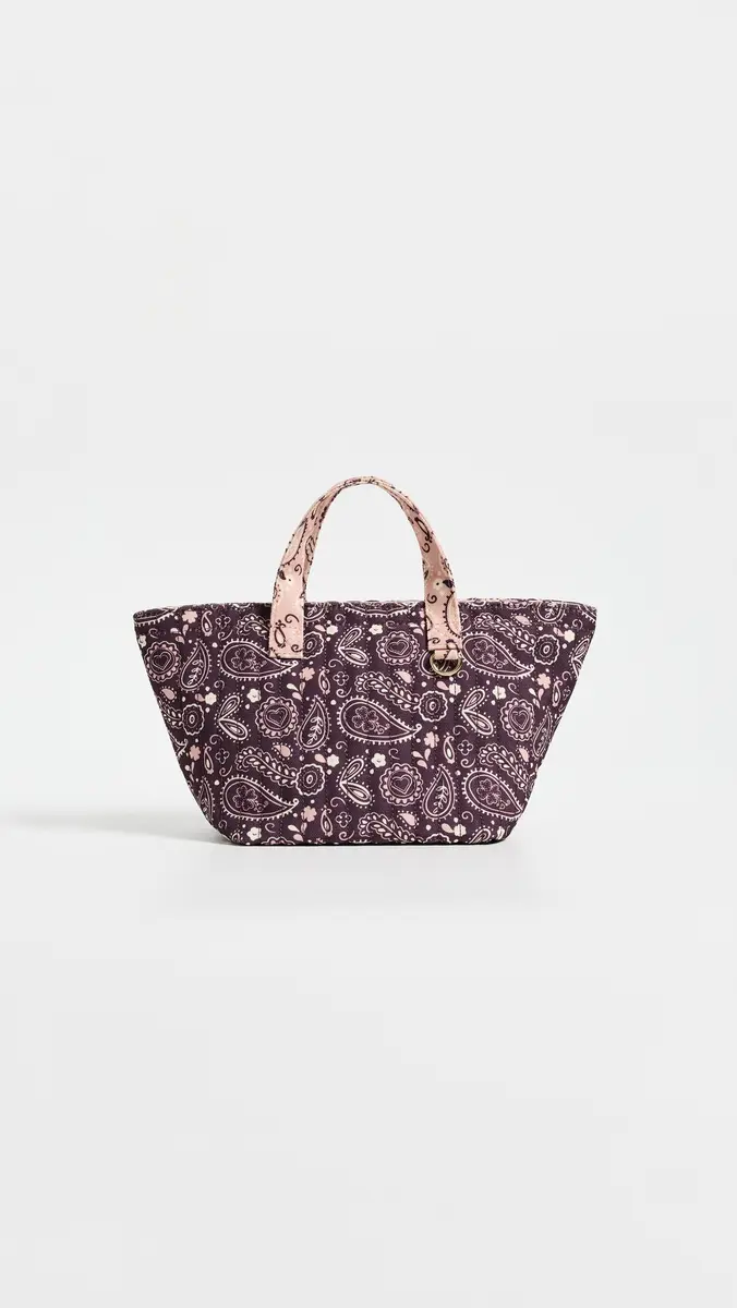 Stoney Clover Lane Mini Bandana Print Market Tote | Thumbnail 2 Stoney Clover Lane Mini Bandana Print Market Tote | Thumbnail 2