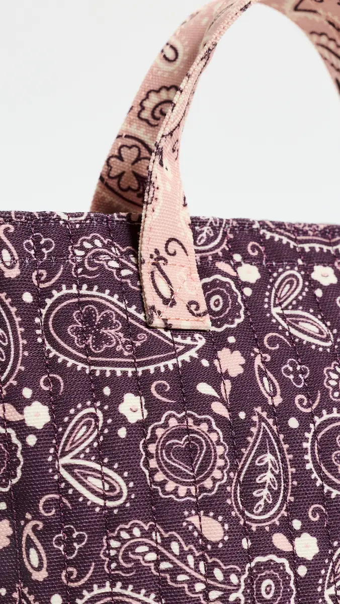 Stoney Clover Lane Mini Bandana Print Market Tote | Thumbnail 5 Stoney Clover Lane Mini Bandana Print Market Tote | Thumbnail 5