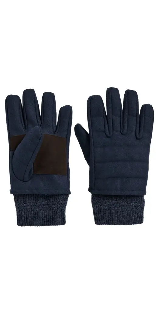 Polo Ralph Lauren Wool Channel Quilted Gloves