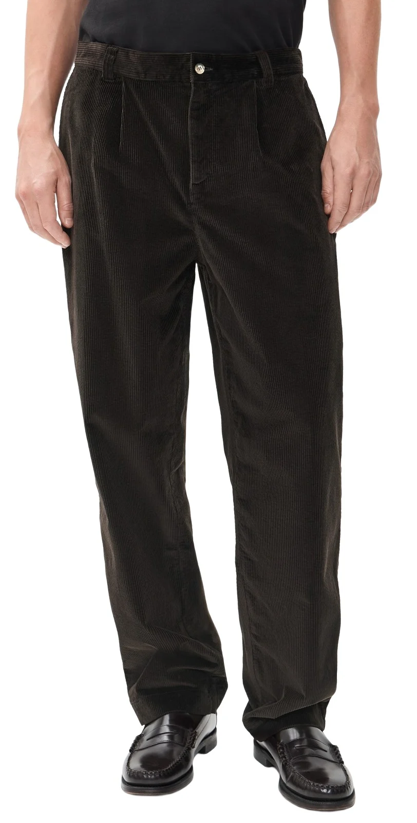 Frescobol Carioca Aldo Cotton Blend Corduroy Trousers 33
