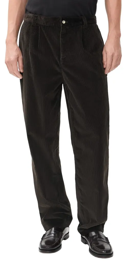 Frescobol Carioca Aldo Cotton Blend Corduroy Trousers 33