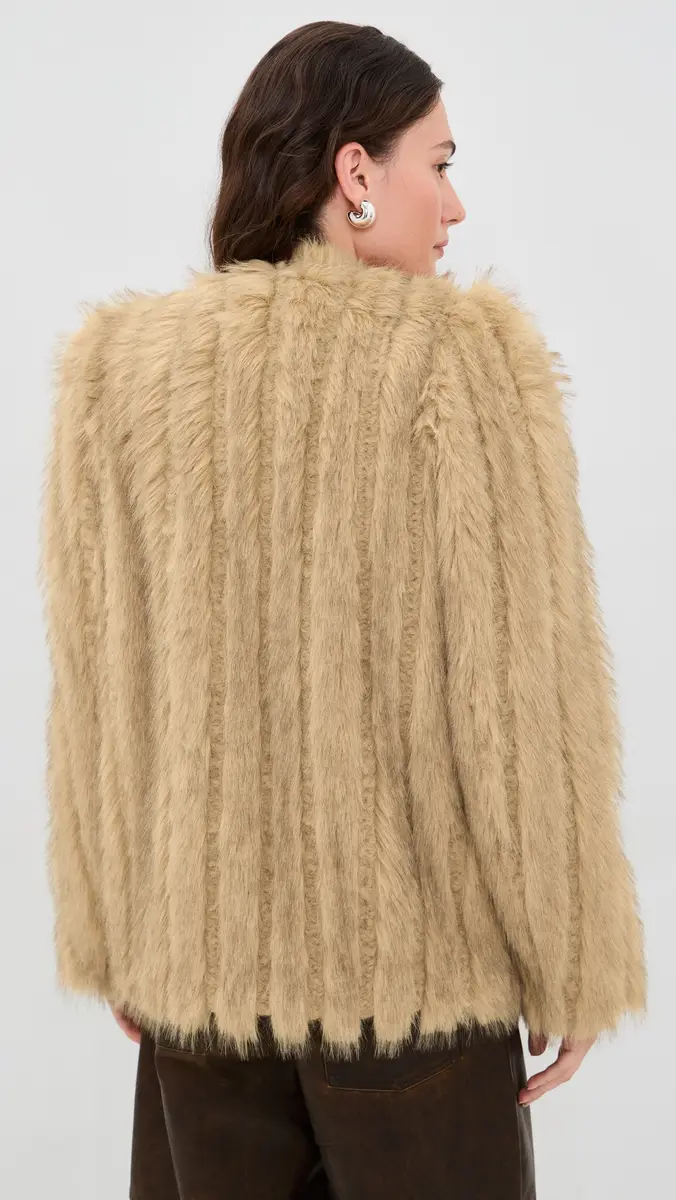 Stand Studio Sawyer Faux Fur Jacket | Thumbnail 3 Stand Studio Sawyer Faux Fur Jacket | Thumbnail 3