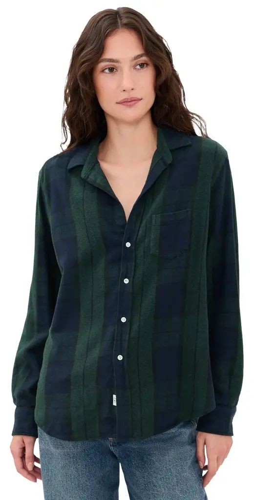 FRANK & EILEEN Relaxed Button-Up Shirt