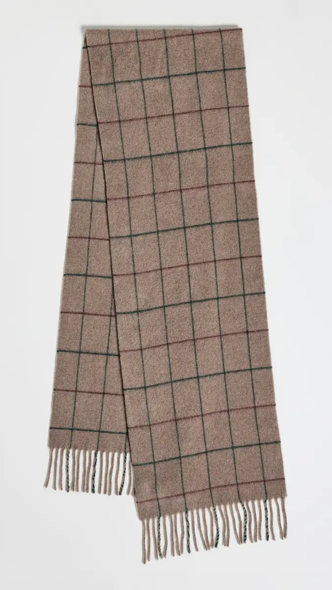 Polo Ralph Lauren Cashmere Blend Windowpane Scarf | Thumbnail 2 Polo Ralph Lauren Cashmere Blend Windowpane Scarf | Thumbnail 2