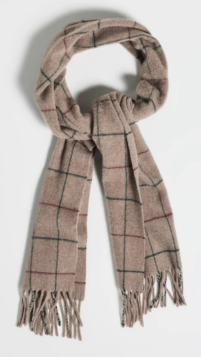 Polo Ralph Lauren Cashmere Blend Windowpane Scarf | Thumbnail 4 Polo Ralph Lauren Cashmere Blend Windowpane Scarf | Thumbnail 4
