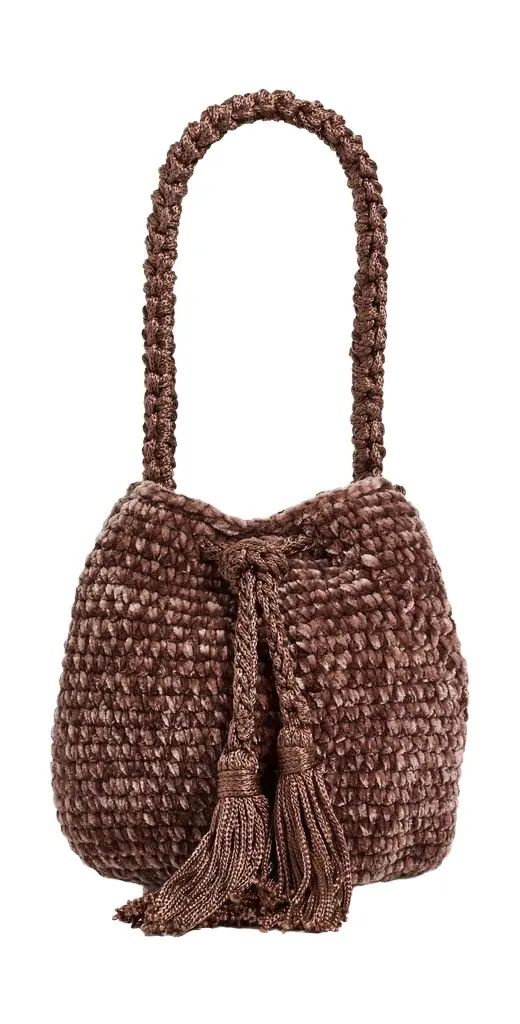 Binge Knitting Keepsake Velvet Pouch