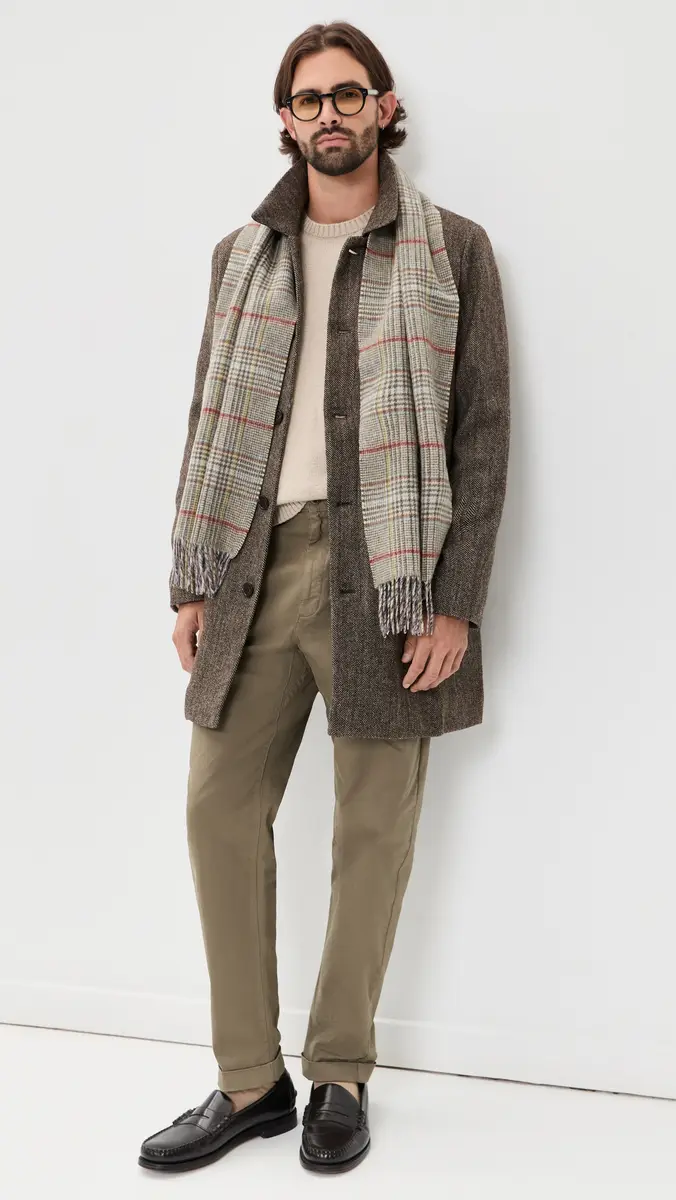 Barbour Macklow Reversible Scarf | Thumbnail 5 Barbour Macklow Reversible Scarf | Thumbnail 5