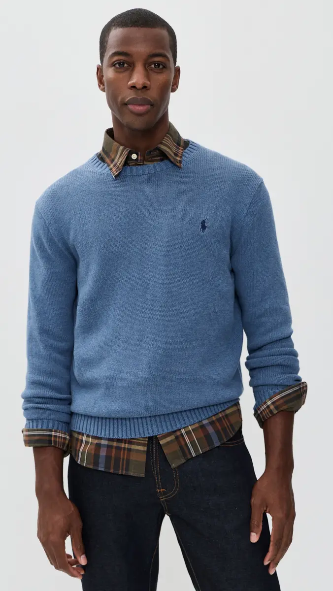 Polo Ralph Lauren Cotton Shaker Crew Neck Sweater | Thumbnail 2 Polo Ralph Lauren Cotton Shaker Crew Neck Sweater | Thumbnail 2