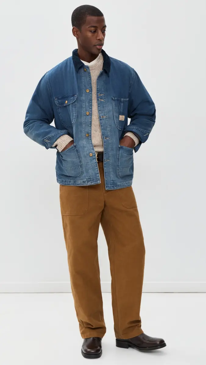 Polo Ralph Lauren Original Label Lined Denim Ruebain Chore Jacket | Thumbnail 5 Polo Ralph Lauren Original Label Lined Denim Ruebain Chore Jacket | Thumbnail 5