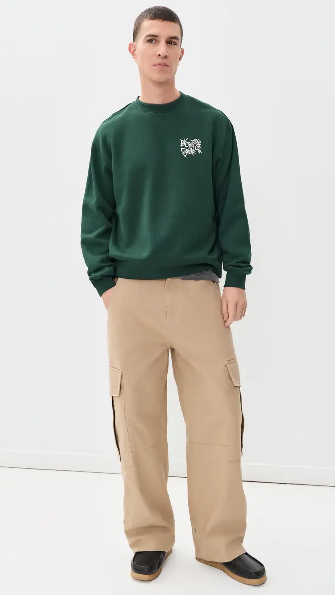 Museum of Peace and Quiet Warped Crew Neck Sweatshirt | Thumbnail 5 Museum of Peace and Quiet Warped Crew Neck Sweatshirt | Thumbnail 5