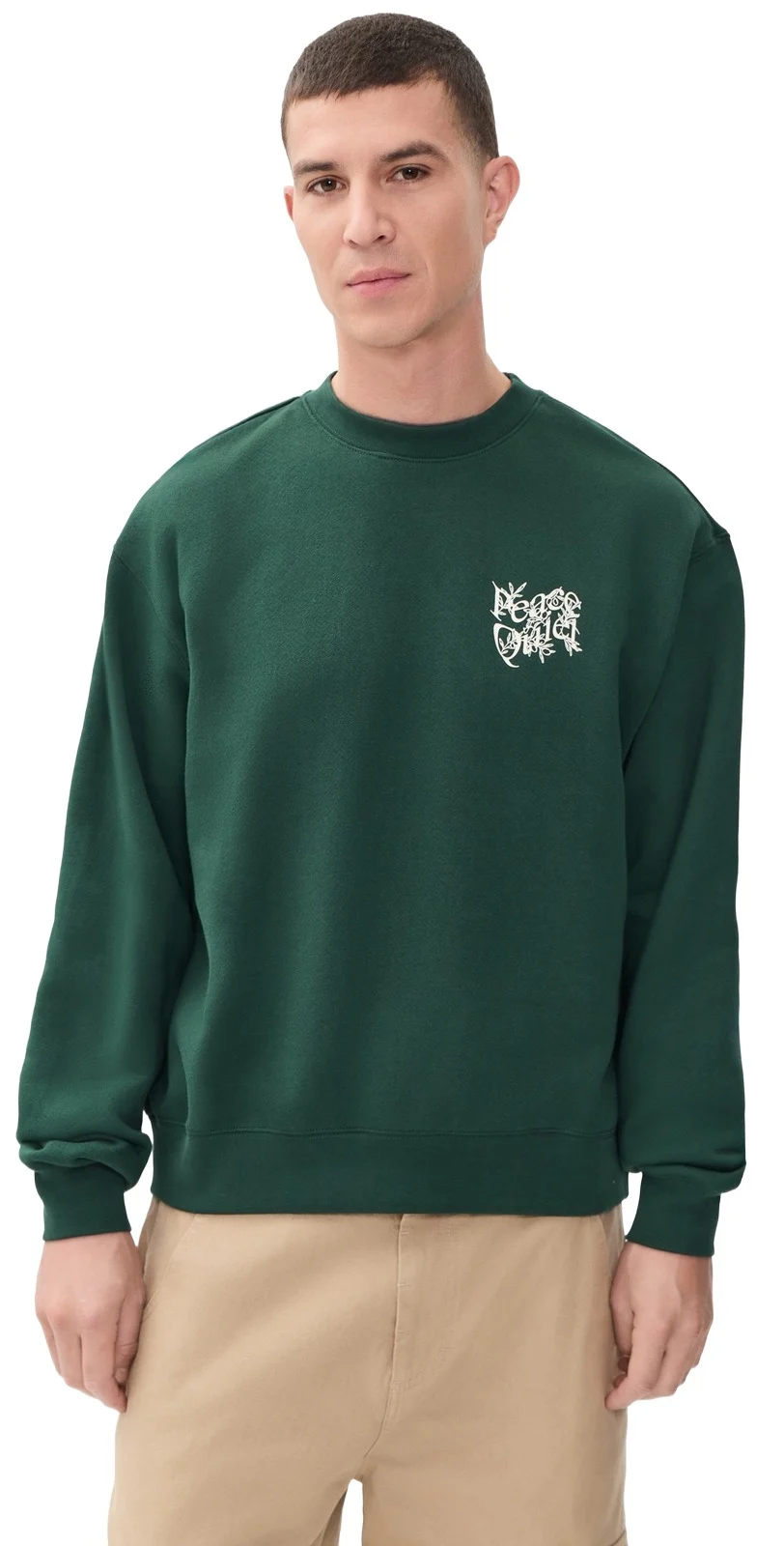 Warped Crew Neck Sweatshirt Warped Crew Neck Sweatshirt
