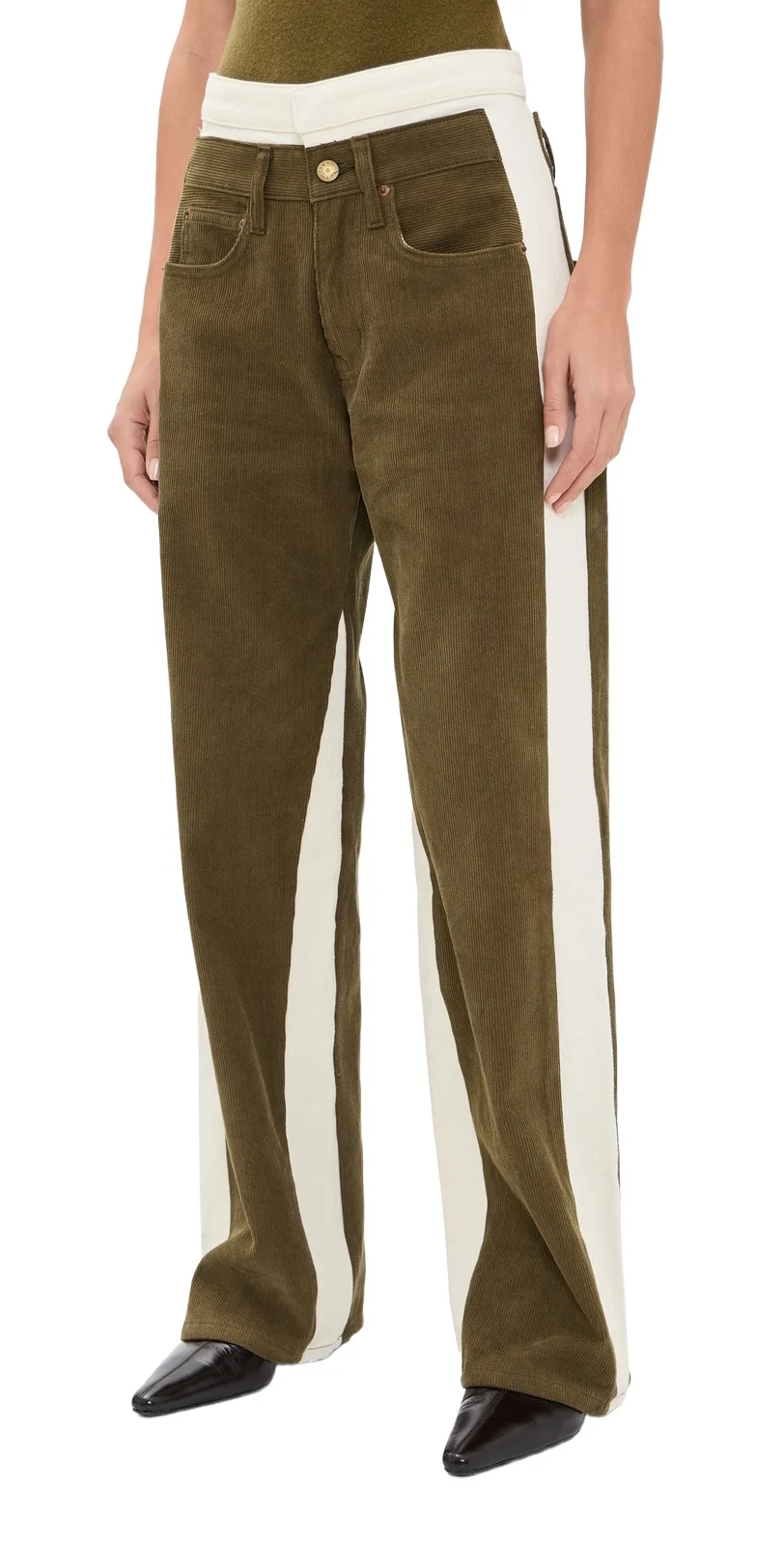 B SIDES Double Waistband Jeans