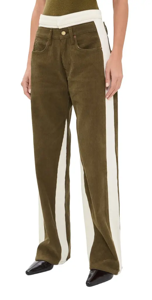 B SIDES Double Waistband Jeans