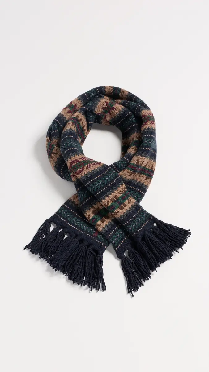 Polo Ralph Lauren Fairisle Scarf | Thumbnail 4 Polo Ralph Lauren Fairisle Scarf | Thumbnail 4