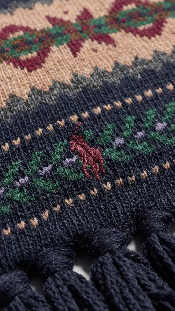 Polo Ralph Lauren Fairisle Scarf | Thumbnail 5 Polo Ralph Lauren Fairisle Scarf | Thumbnail 5